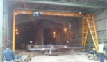 SISECAM SODA - LUKAVAC - single girder gantry crane load capacity 5 tons