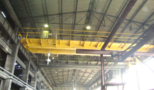 MZT LEARNICA - SKOPJE MACEDONIA - double girder PROCESS overhead bridge cranes with magnet load capacity 10 tons span 28 meters