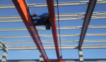 ĆOSIĆ PROMEX - JELAH - double girder overhead bridge crane load capacity 20/3,2 tons 