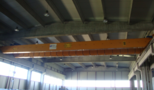 UNIS - DERVENTA - double girder overhead bridge crane load capacity 16 tons for steel tubes production industry