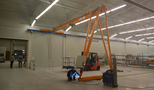 JAKSCHE TEHNOLOGY - ALEKSANDROVAC - single girder half portal cranes load capacity 2 and 5 tons for automotive industry 